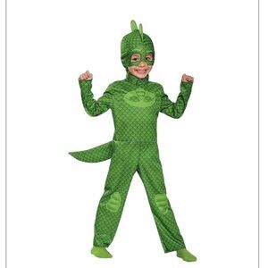 PJMASK kids Gekko Halloween jumpsuit Costume size large